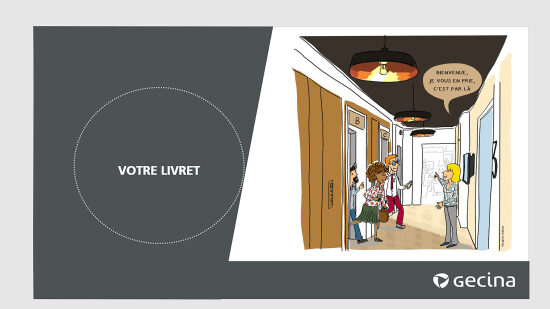 illustration pour un livret d'accueil