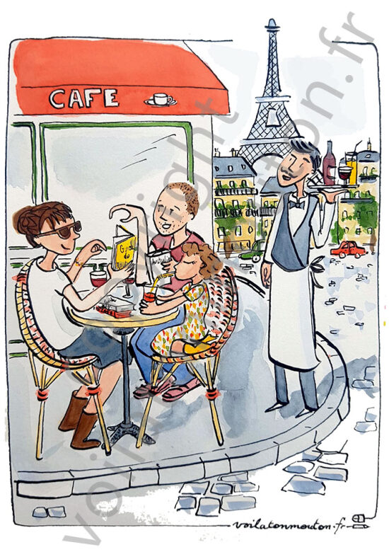 Sara à Paris
