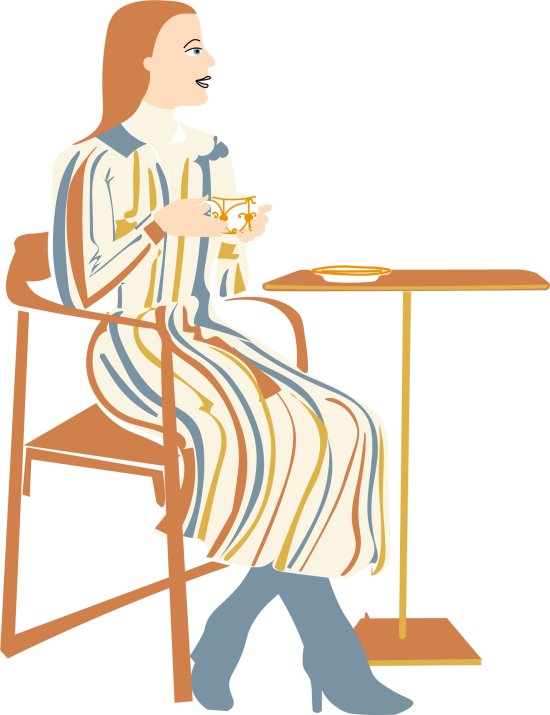 illustration pour l'opérationel (retails) : communication interne d'une marque de luxe